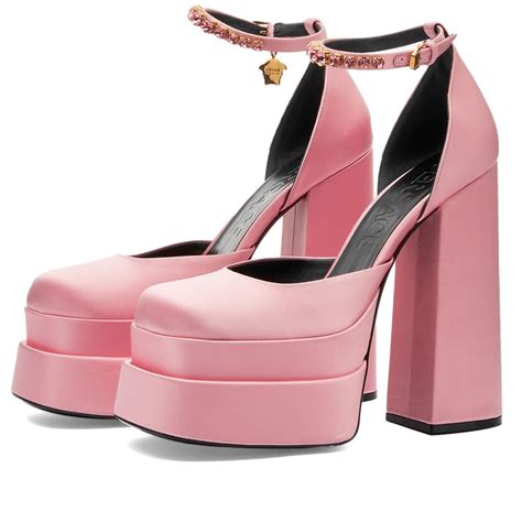 pink VERSACE Women Shoes 